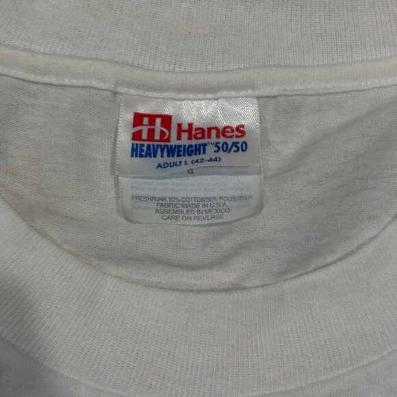 Vintage 90s single Stitched Hanes Heavyweight 50/50 Titanic Crew Graphic Shirt - Picture 5 of 7